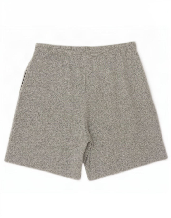 Champion Herren-Sportshorts aus mittelgrau gesprenkelter Baumwolle