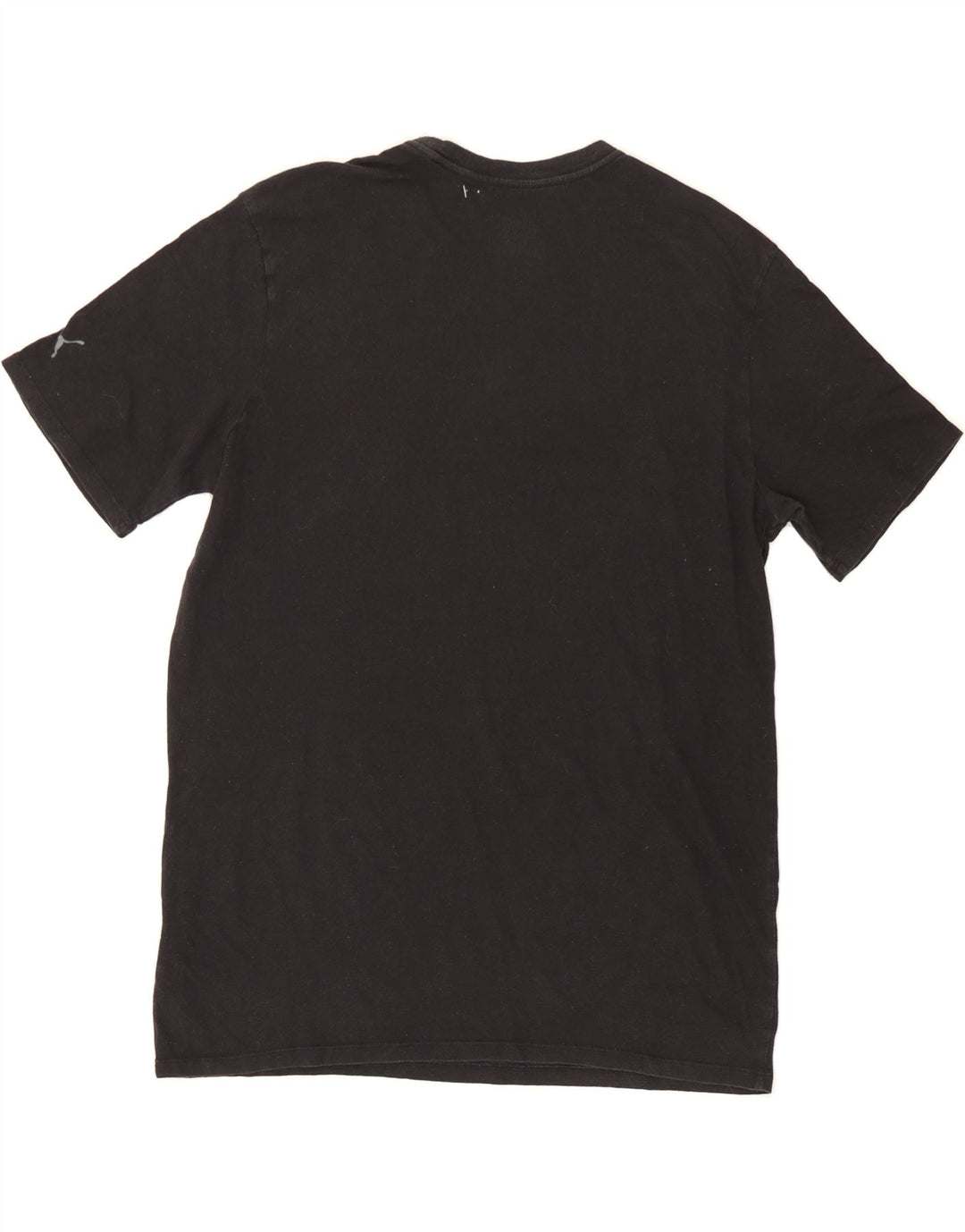 PUMA Mens Graphic T-Shirt Top Medium Black Cotton Vintage Puma and Second-Hand Puma from Messina Hembry 