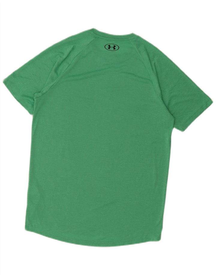 Under Armour Herren Loose Fit T-Shirt Top Small Grün Polyester