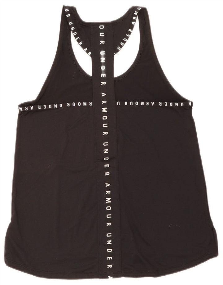 Under Armour Damen Graphic Vest Top UK 6 XS Schwarz Polyester