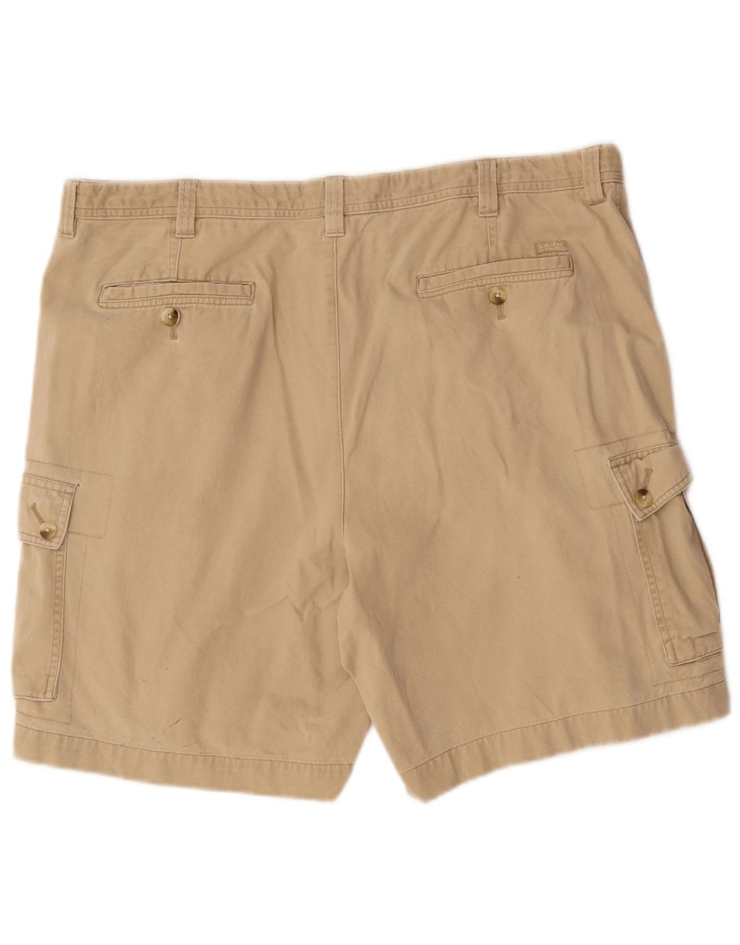 Izod Herren Cargoshorts W40 XL Beige Baumwolle