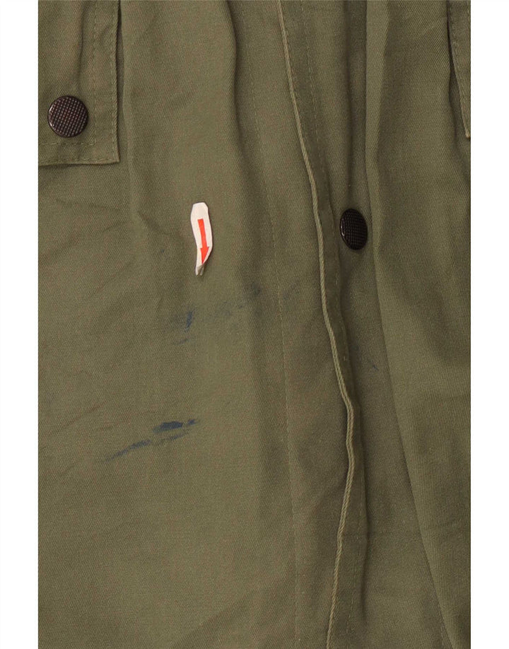 Vintage Herren Parka Jacke IT 50 Large Khaki