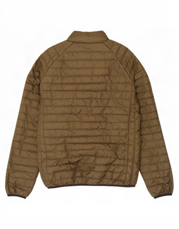 Superdry Herren Wattierte Jacke UK 38 Medium Khaki Polyester