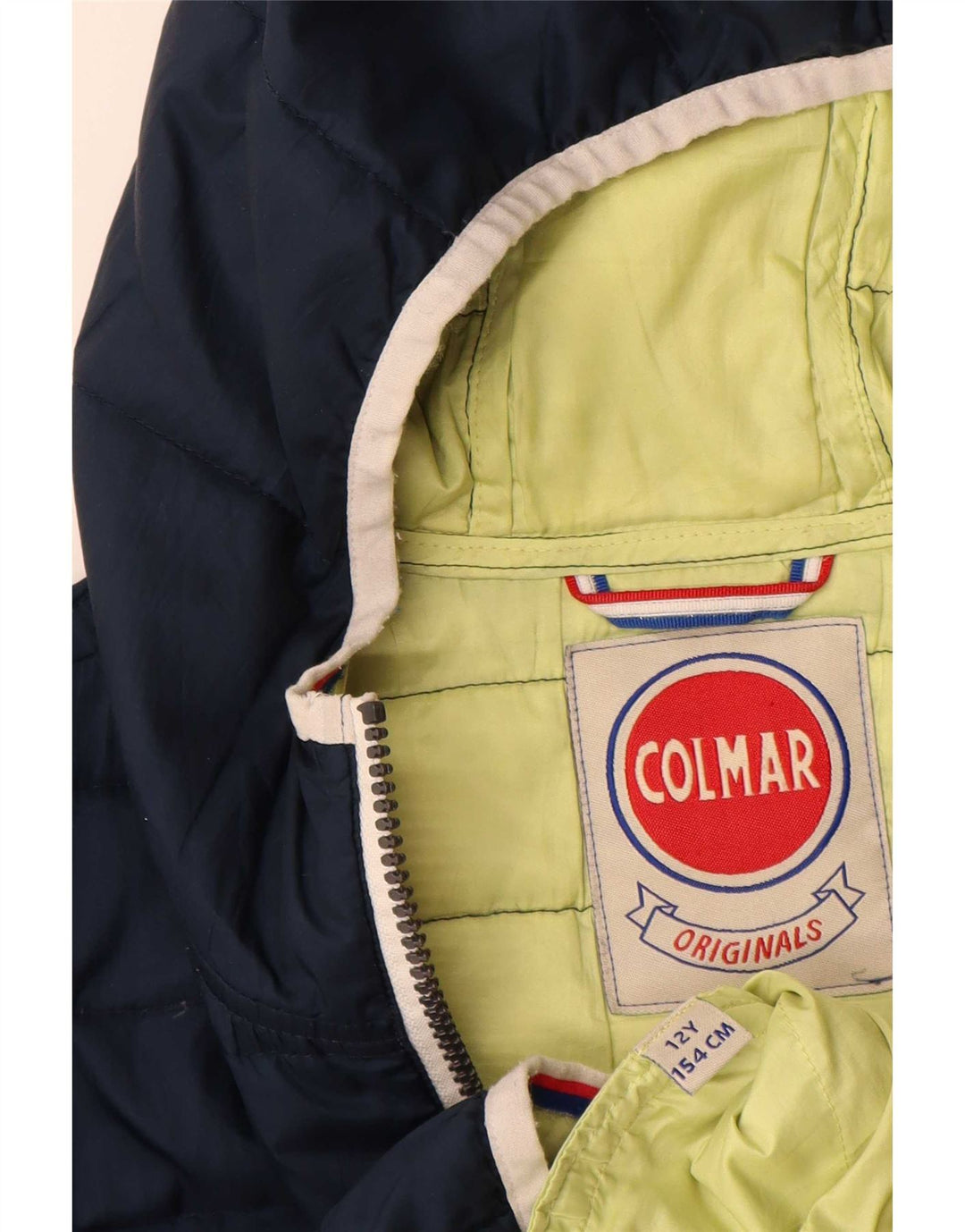 Colmar Wattierte Jungenjacke mit Kapuze, 11–12 Jahre, Marineblau