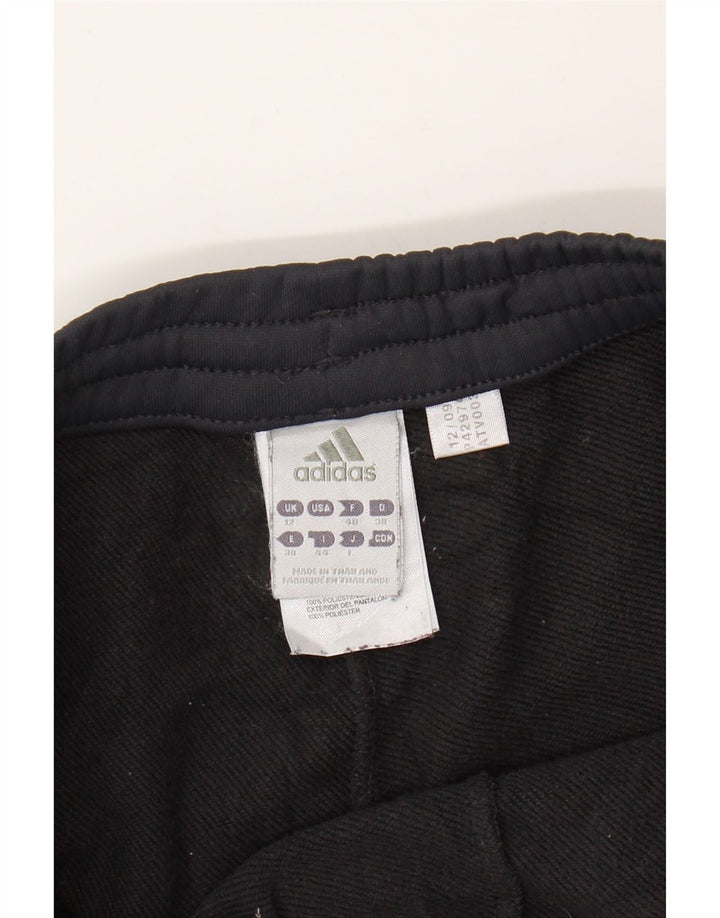 Adidas Damen Trainingshose Jogger UK 12 Mittelgraues Polyester