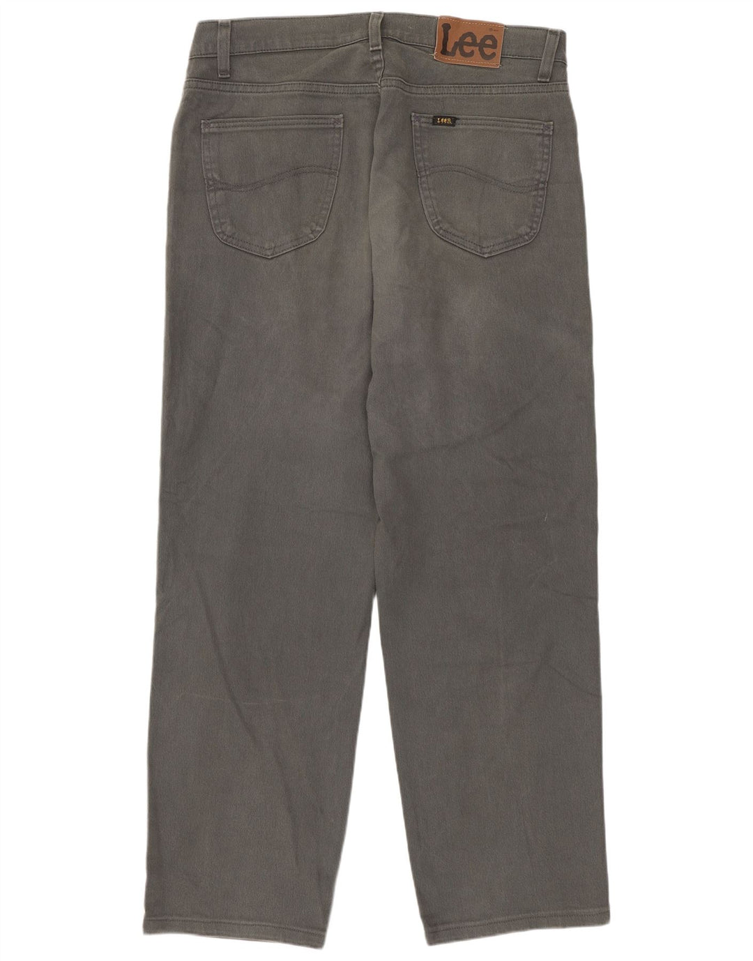 Lee Herren Straight Jeans W34 L30 Grau