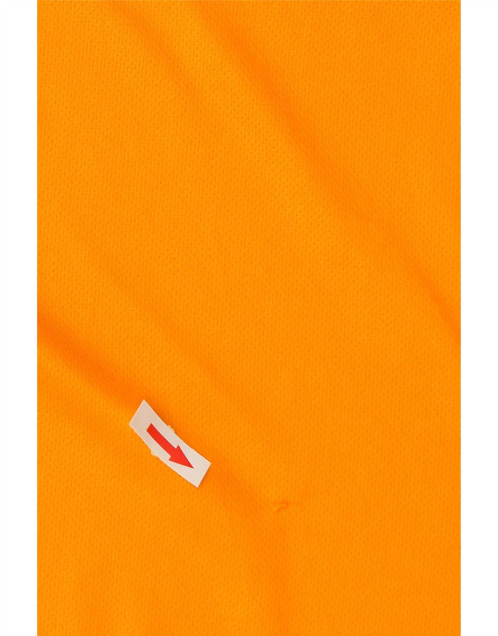 Adidas Herren T-Shirt Top Medium Orange Colourblock