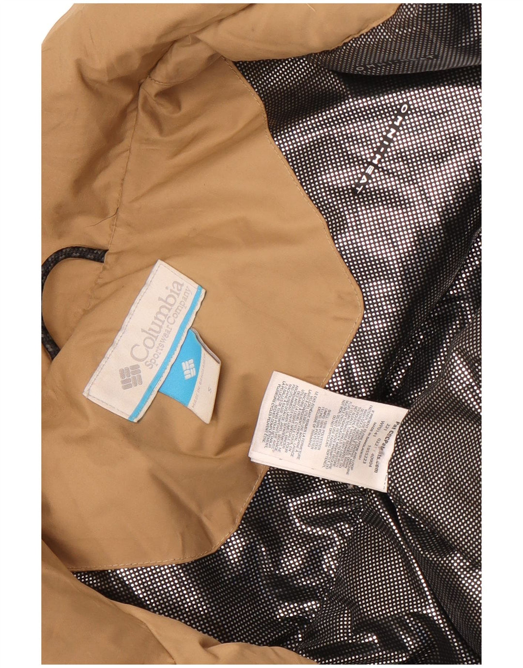 Columbia Damen-Übergröße, gepolsterte Jacke, UK 10, Größe S, Schwarz, Farbblock