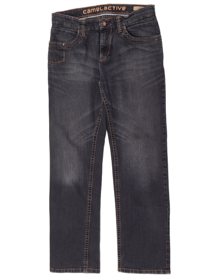 Camel Active Herren Straight Jeans W34 L32 Blaue Baumwolle