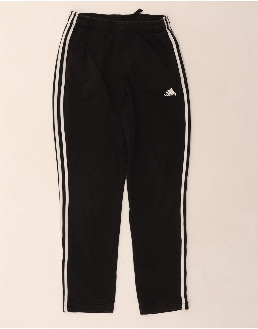 Adidas Herren-Trainingshose, mittelschwarz, Baumwolle