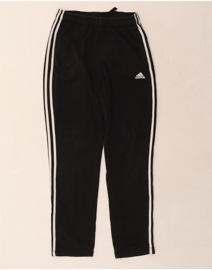 Adidas Herren-Trainingshose, mittelschwarz, Baumwolle