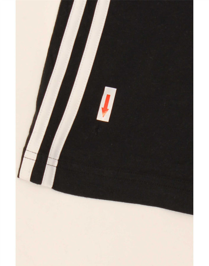 Adidas Herren T-Shirt Top XL Schwarz Baumwolle