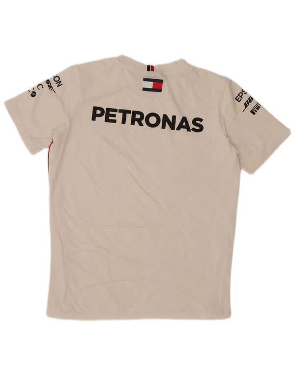 Tommy Hilfiger Jungen T-Shirt mit Grafik, 11–12 Jahre, Weiß