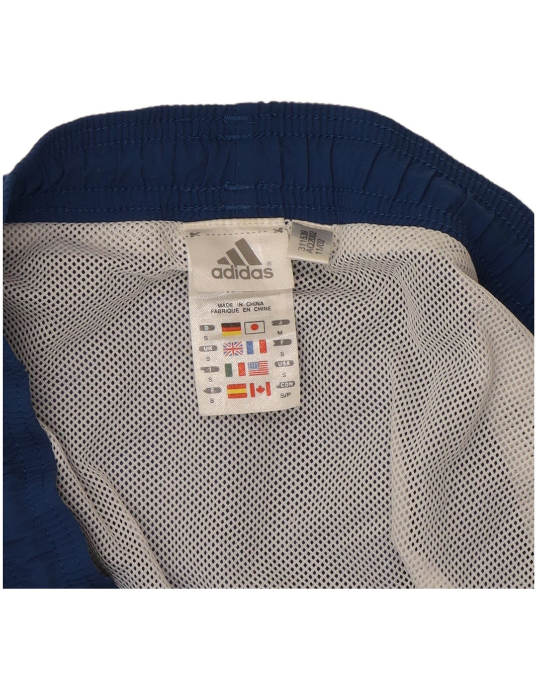 Adidas Herren Sport Shorts Small Blau Polyamid