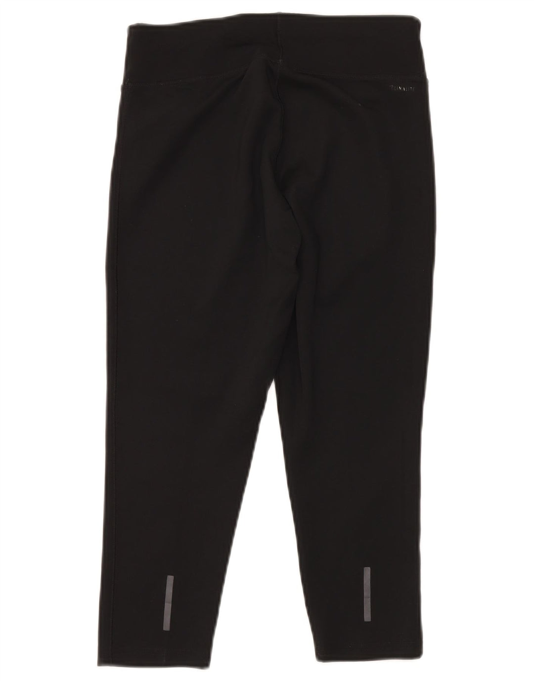 ADIDAS Damen Climalite Capri Leggings UK 10 Small Schwarz Polyester