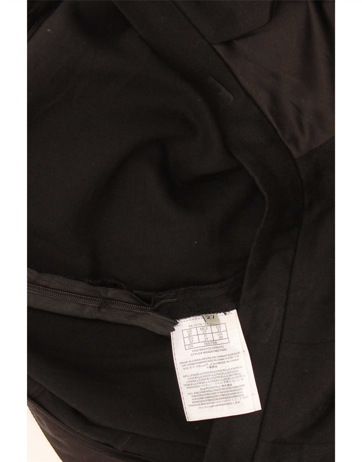 Guess Damen-Minirock mit niedriger Taille, W29, Mittelschwarz, Lyocell