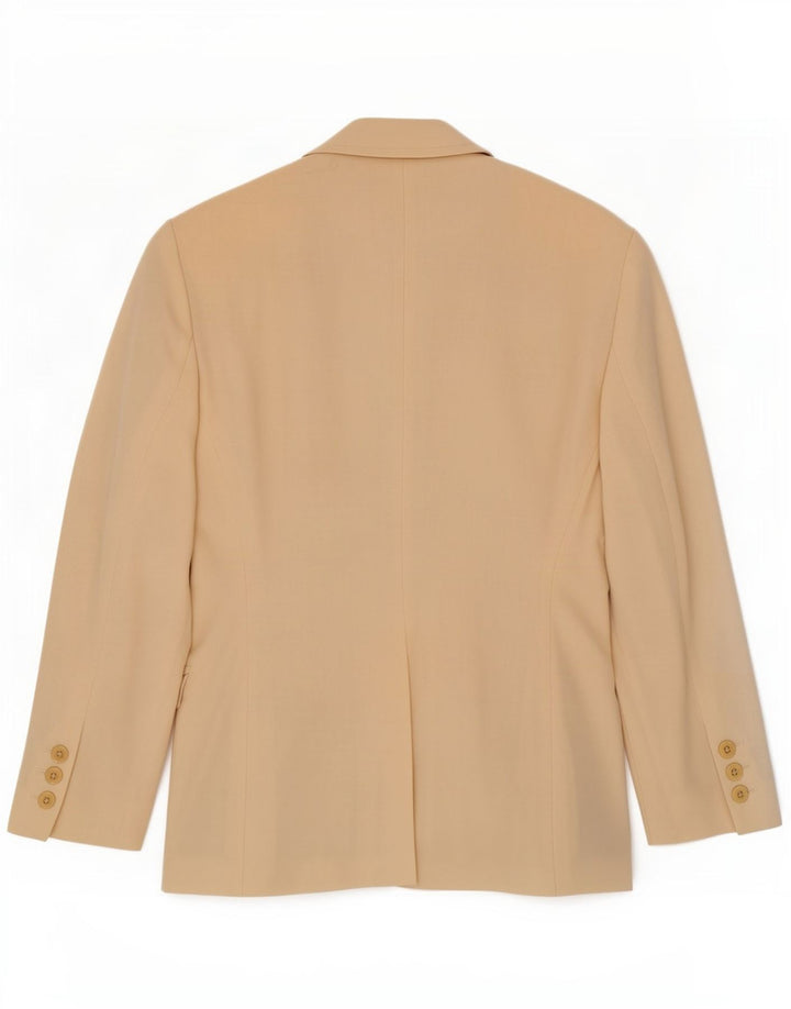 Escada Womens von Margaretha Ley 4-Knopf-Blazerjacke EU 36 Small Beige