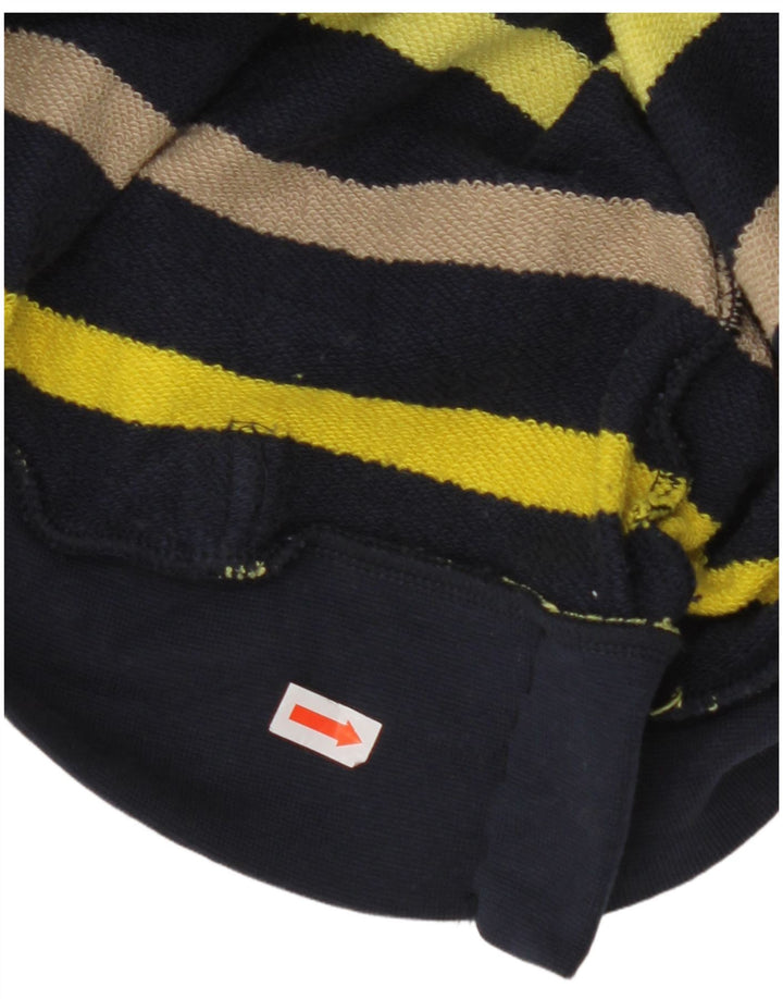 ADIDAS Herren Kapuzenpullover, groß, mehrfarbig, gestreift, Baumwolle