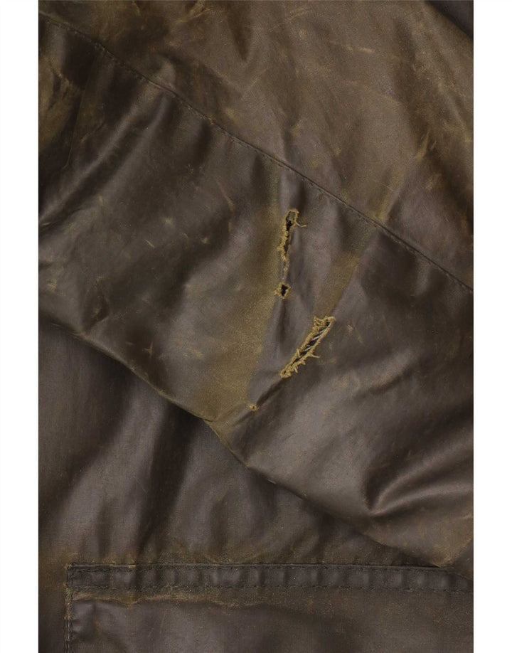 Barbour Herren Bedale gewachste Baumwolljacke UK 46 XL Khaki