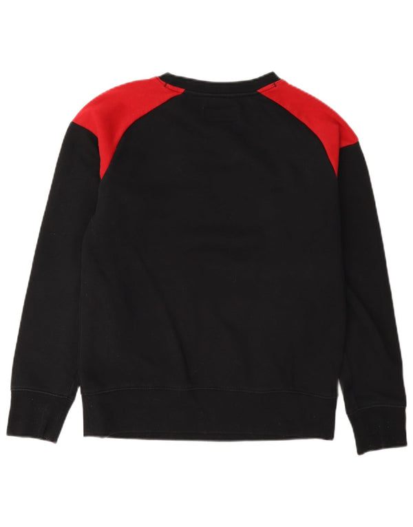 Jordan Jungen-Sweatshirt mit Grafik, 10–11 Jahre, Mittelschwarz, Farbblock