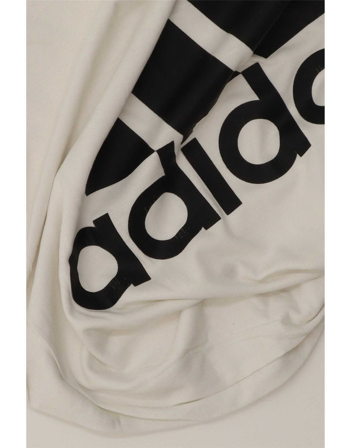 Adidas Herren Graphic T-Shirt Top Mittelweiß
