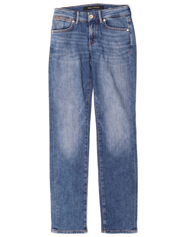 Marc O'Polo Damen Slim Jeans W26 L32 Blaue Baumwolle