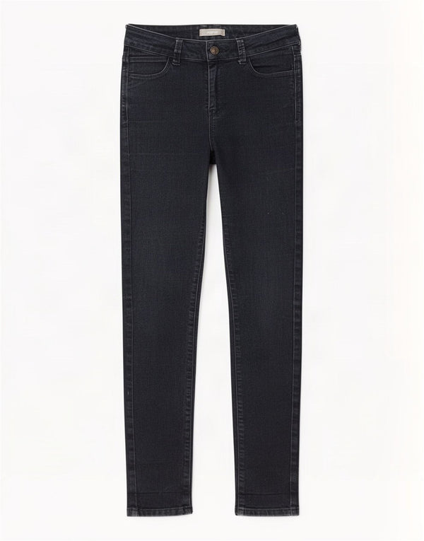 Marks & Spencer Damen Jegging-Jeans UK 10 Small W30 L28 Marineblaue Baumwolle