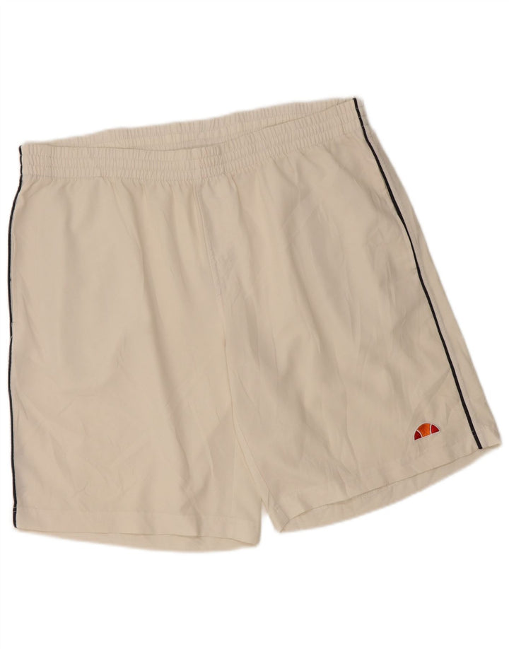 ELLESSE Herren-Sportshorts Medium Off White Polyester