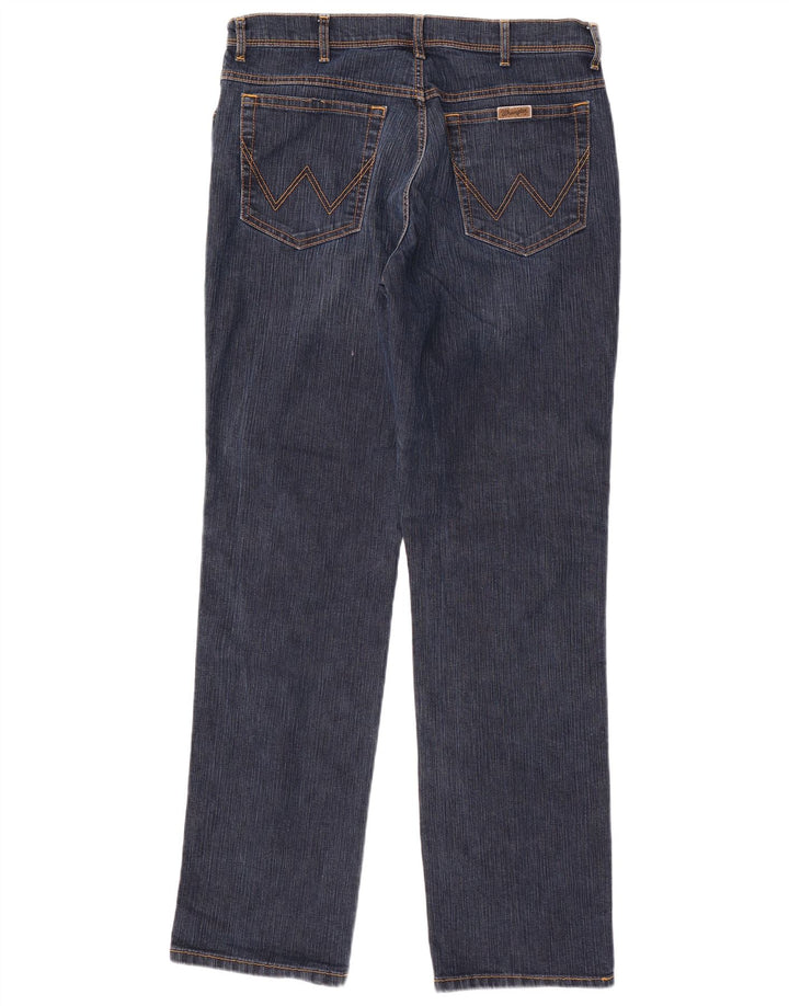 Wrangler Herren-Jeans mit normaler Passform, gerade Passform, W36, L34, Blau, Baumwolle