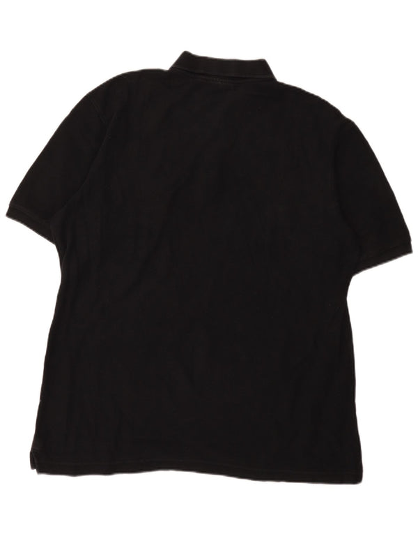 Fila Herren Poloshirt IT 54 XL Schwarz Baumwolle