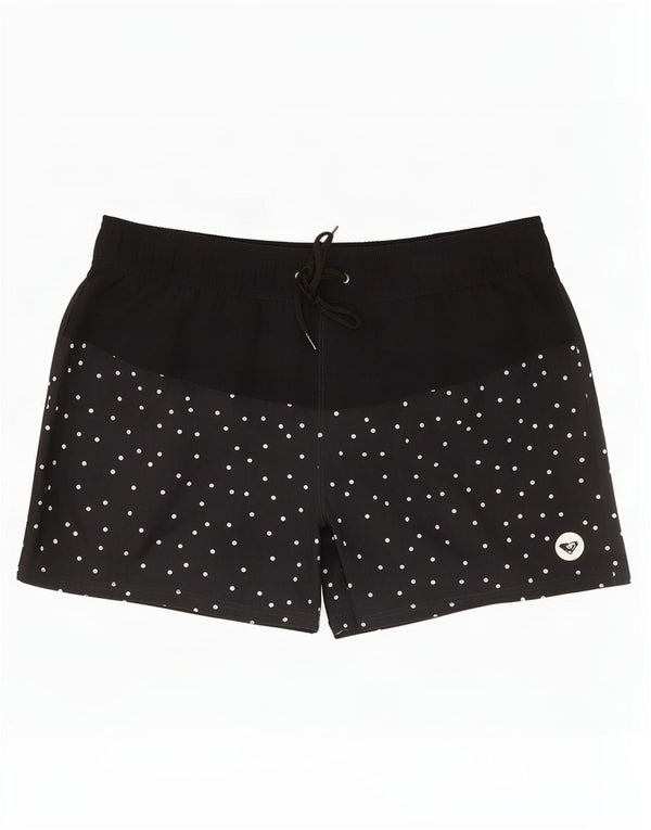 Roxy Herren-Badeshorts XL, schwarz gepunktetes Polyester