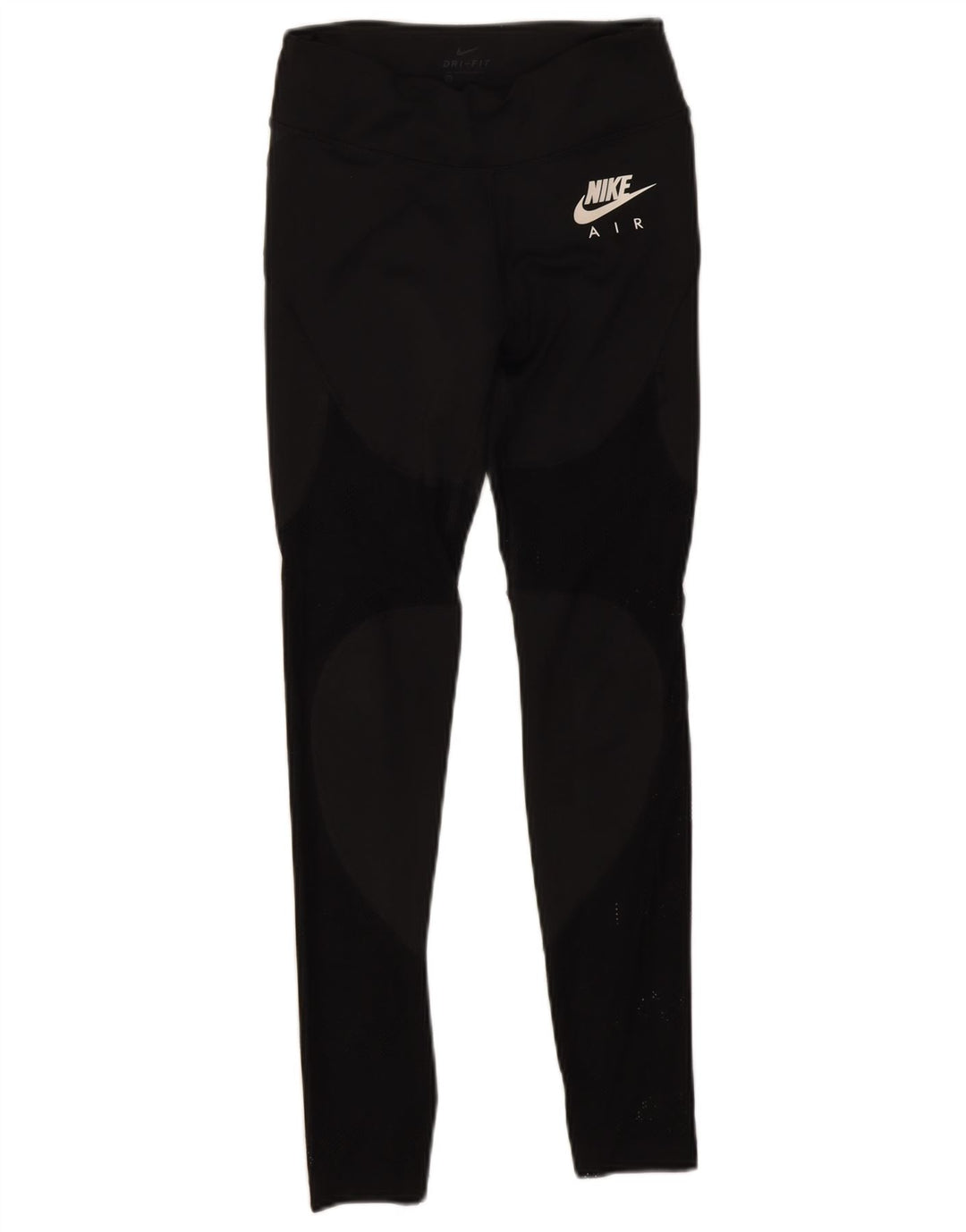 Nike Damen Air Graphic Leggings UK 4 XS Schwarz Polyester