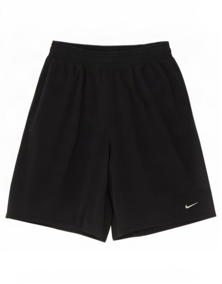 Nike Herren Sportshorts Medium Schwarz Polyester