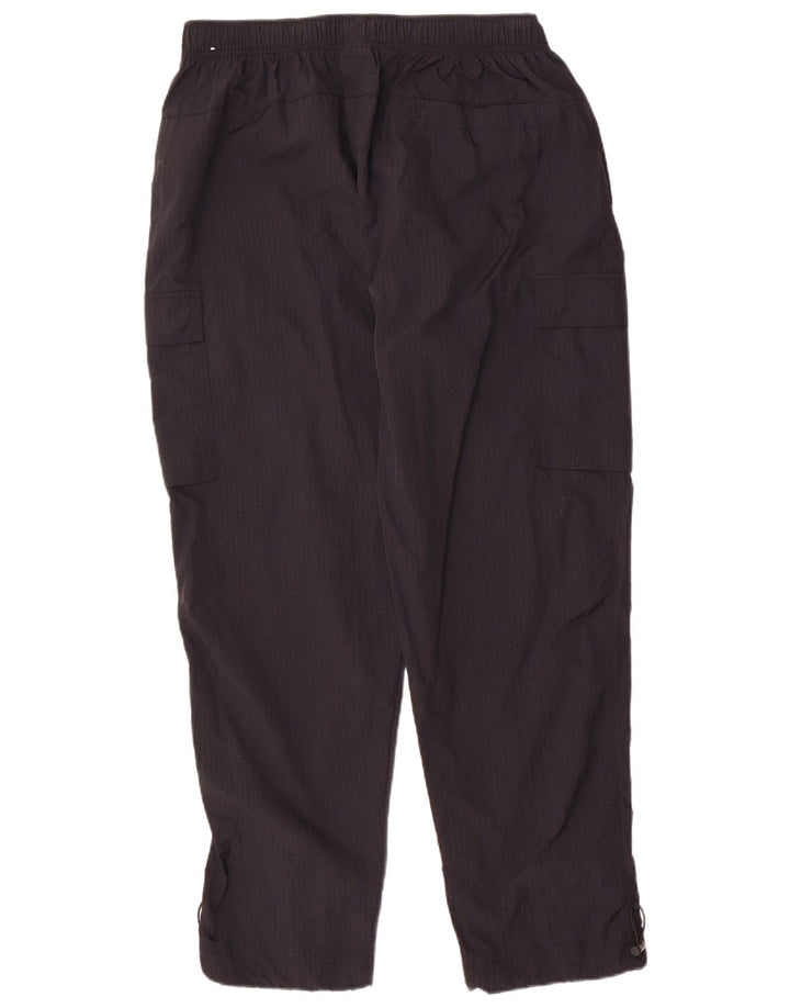 Nike Herren Cargo-Trainingshose XL, schwarz kariertes Nylon