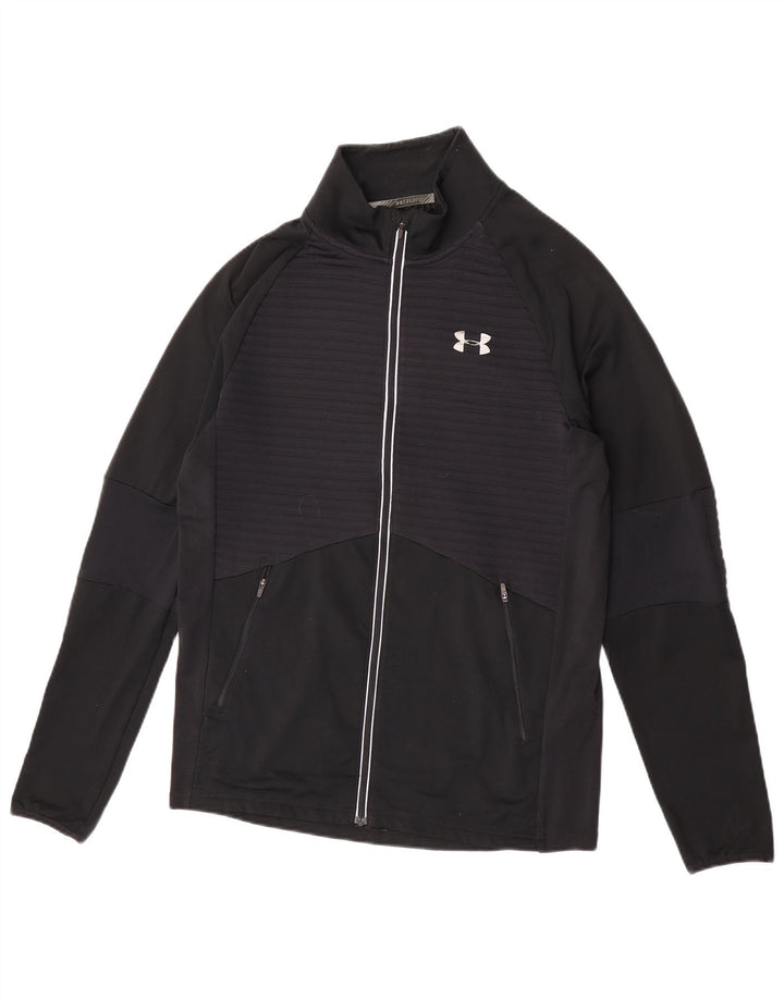 Under Armour Herren-Trainingsanzug-Oberteil, Jacke, Größe S, Schwarz, Polyester