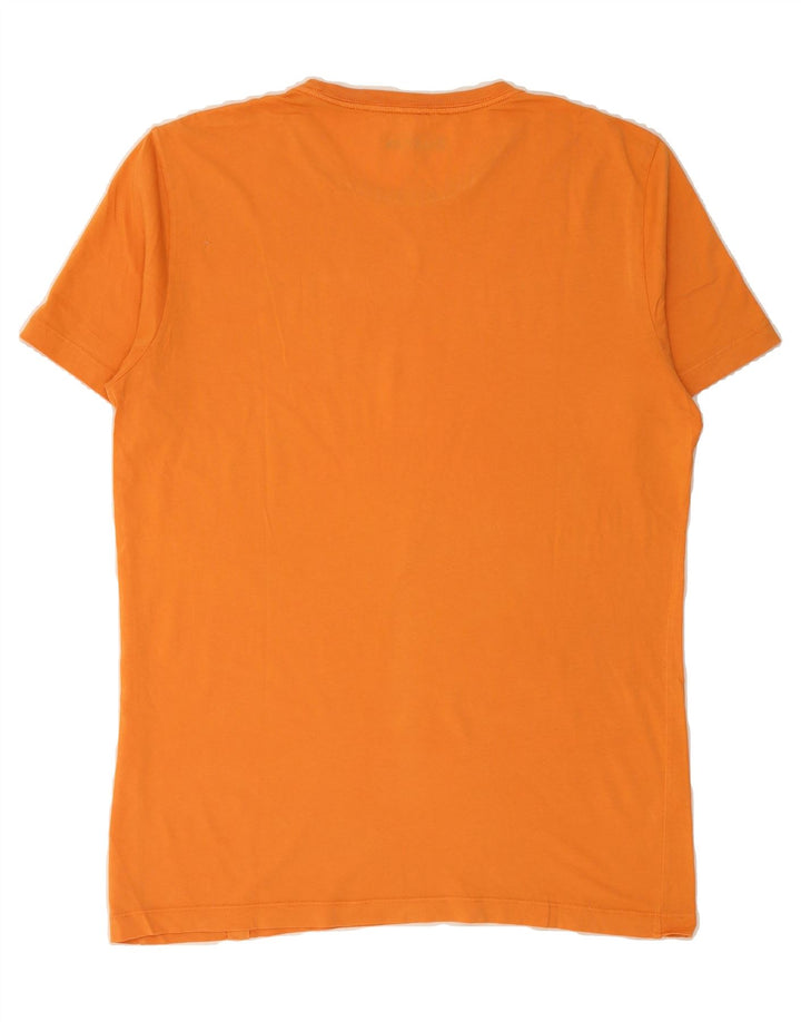 CHAMPION Mens Graphic T-Shirt Top Large Orange Vintage Champion and Second-Hand Champion from Messina Hembry 