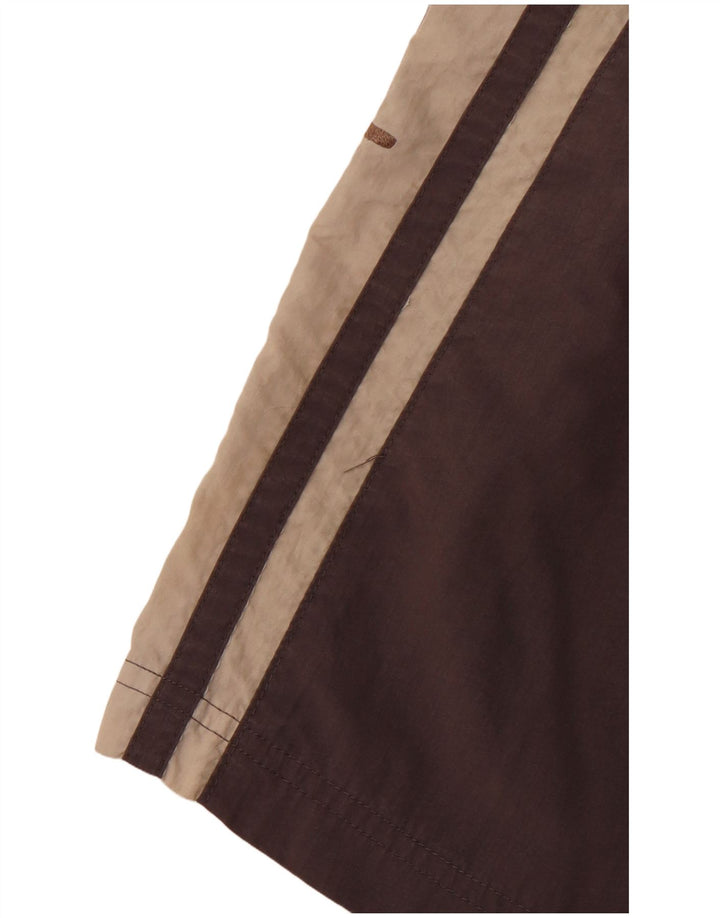 CHAMPION Herren-Badeshorts mit Grafik, Größe S, Grau, Colourblock-Polyamid