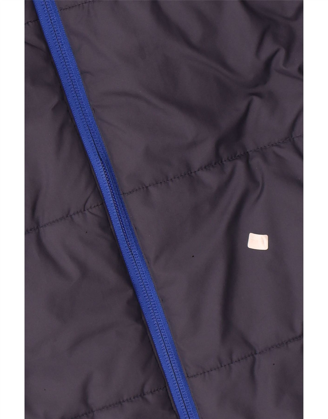 Adidas Wattierte Jacke mit Kapuze für Jungen, 13–14 Jahre, blaues Colourblock-Polyester