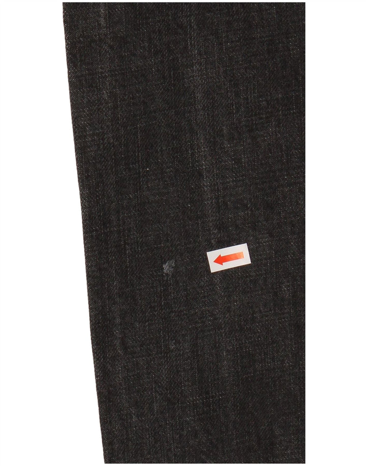 LEE Herren Seattle Straight Jeans W34 L30 Schwarze Baumwolle