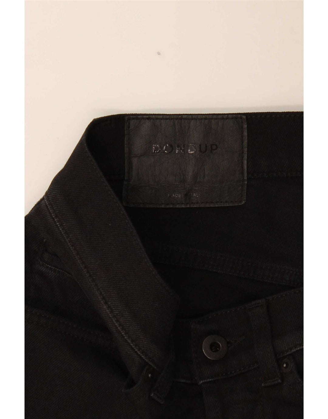 Dondup Damen Slim Jeans W30 L27 Schwarz