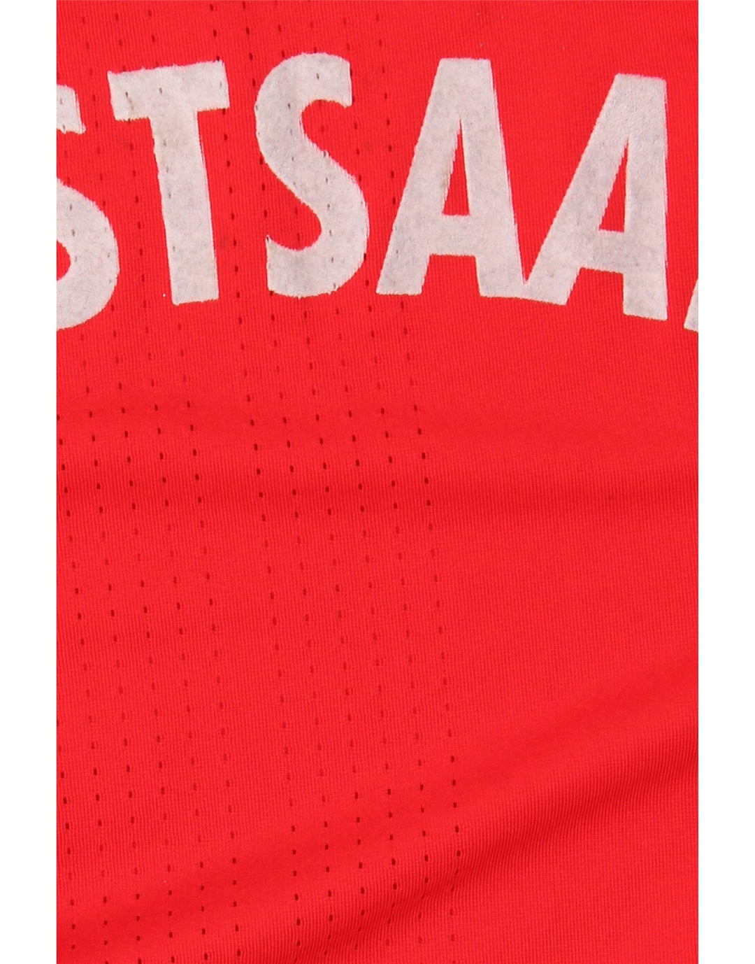 Adidas Herren Graphic Top Langarm Mittelrotes Polyester