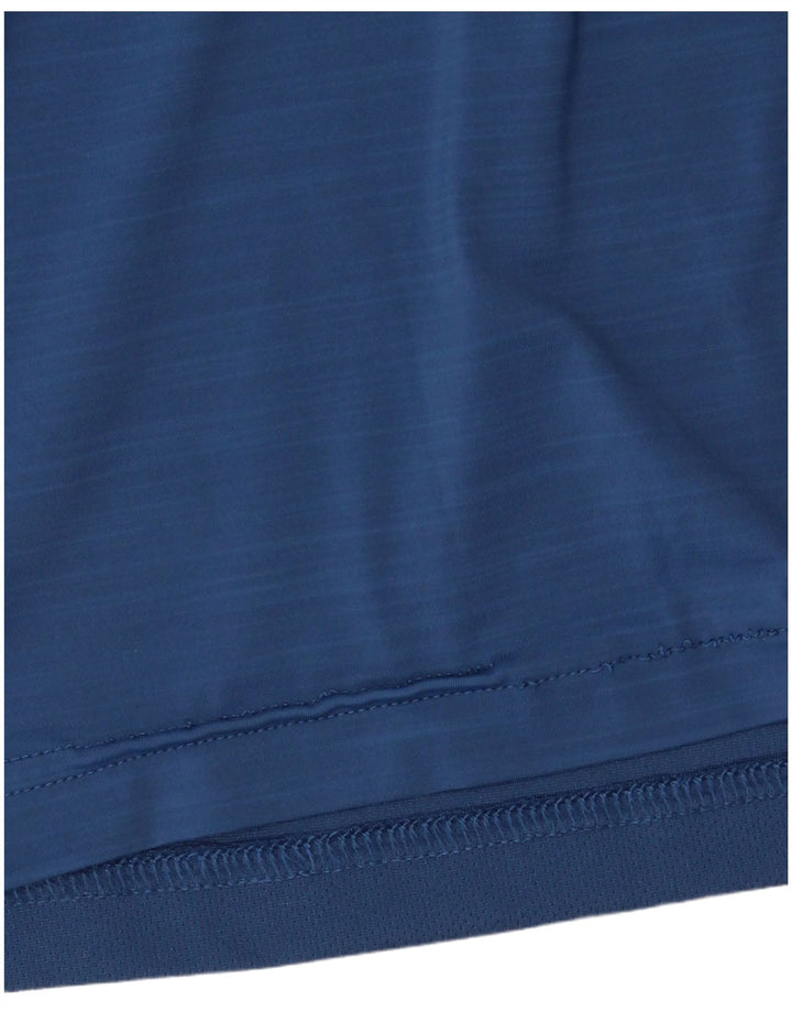 Reebok Herren T-Shirt Top Large Blau Polyester