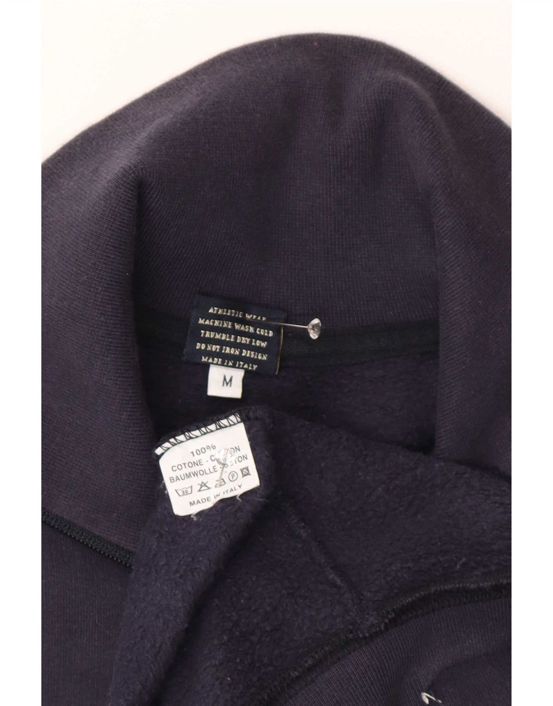 Franklin & Marshall Herren-Trainingsanzug-Top-Jacke, mittelgroß, Marineblau, Farbblock