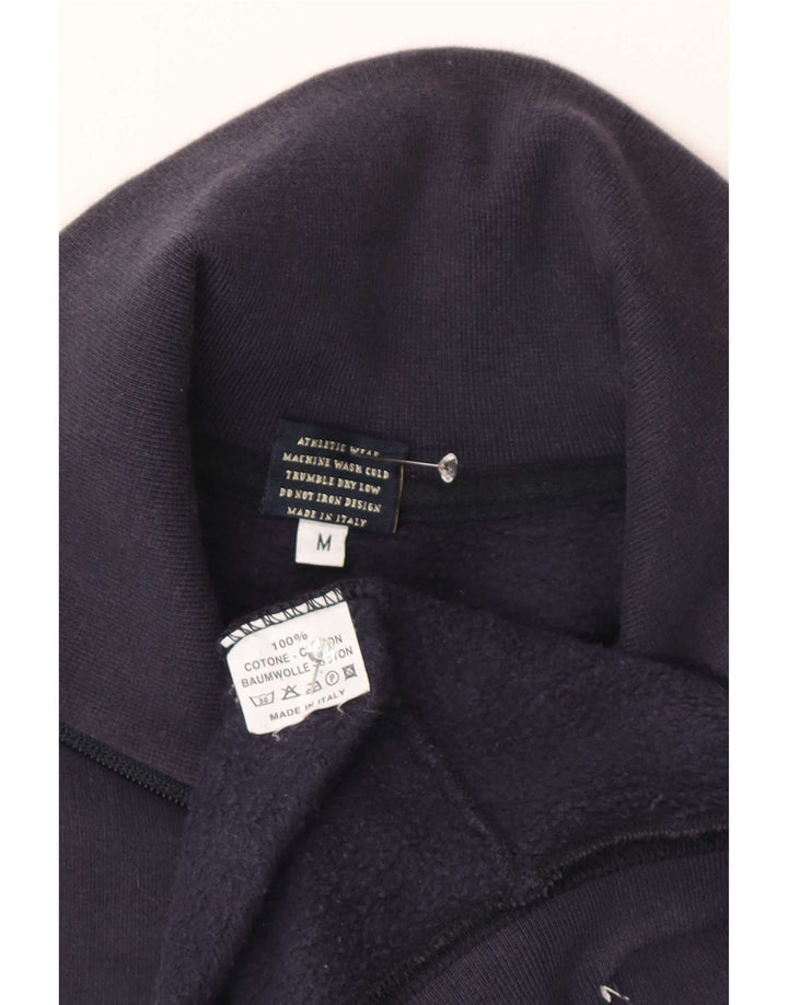 Franklin & Marshall Herren-Trainingsanzug-Top-Jacke, mittelgroß, Marineblau, Farbblock