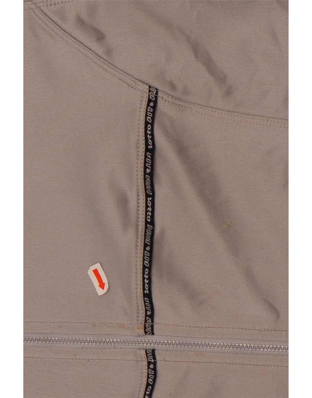 Lotto Damen-Trainingsanzug-Top-Jacke, UK 12, mittelgraues Polyester
