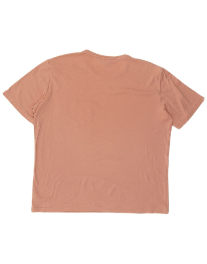 Cos Herren T-Shirt Top Large Rosa Baumwolle