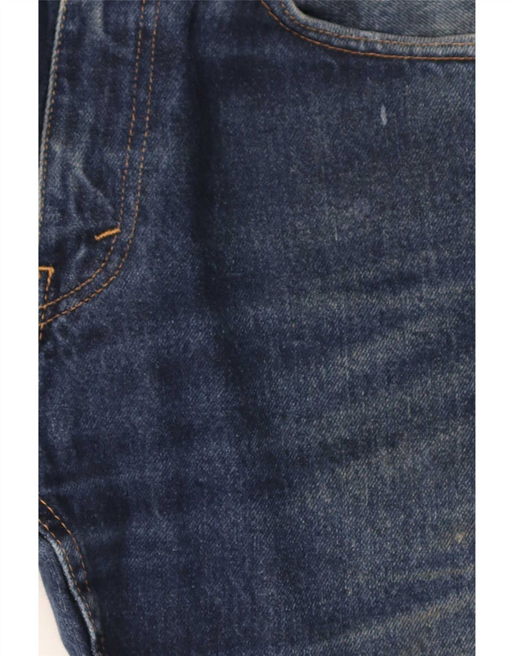 Levi's Herren 505 Straight Jeans W32 L29 Blaue Baumwolle