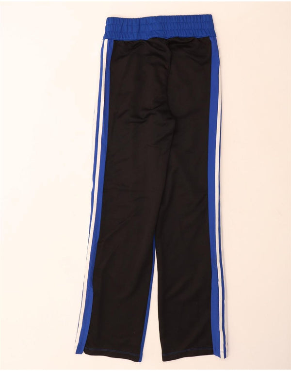 Adidas Damen-Trainingshose, UK 8, Größe S, blau, Colourblock-Polyester