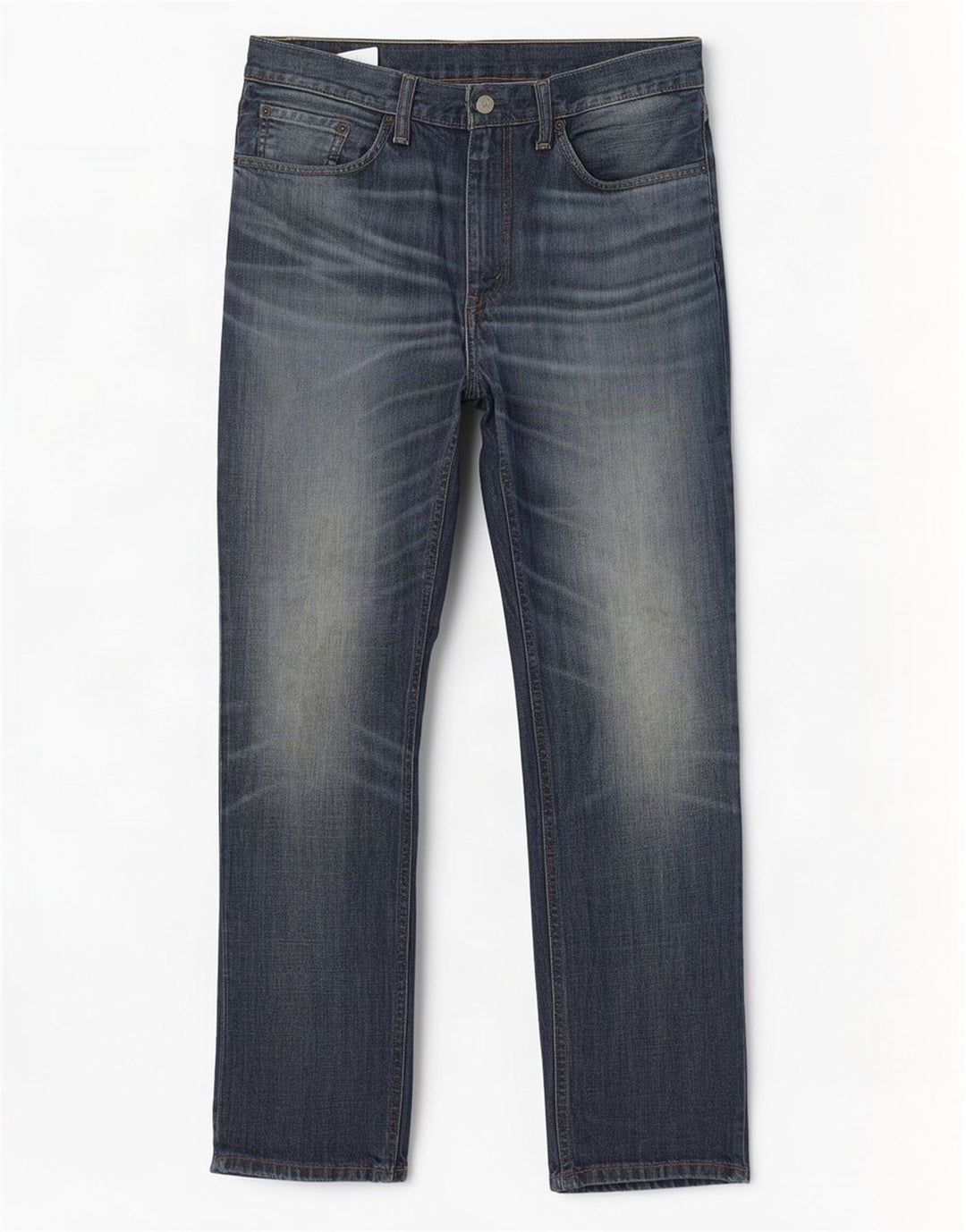 Levi's Herren 541 Straight Jeans W34 L32 Marineblaue Baumwolle