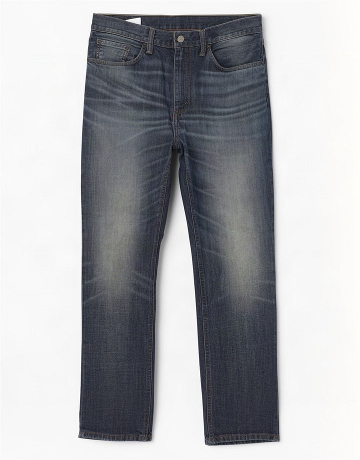 Levi's Herren 541 Straight Jeans W34 L32 Marineblaue Baumwolle